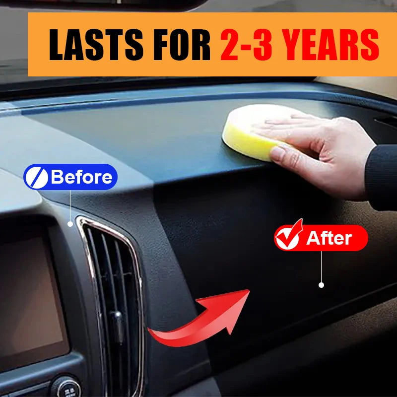Car Plastic Restorer Back To Black Gloss Auto Interior Leather