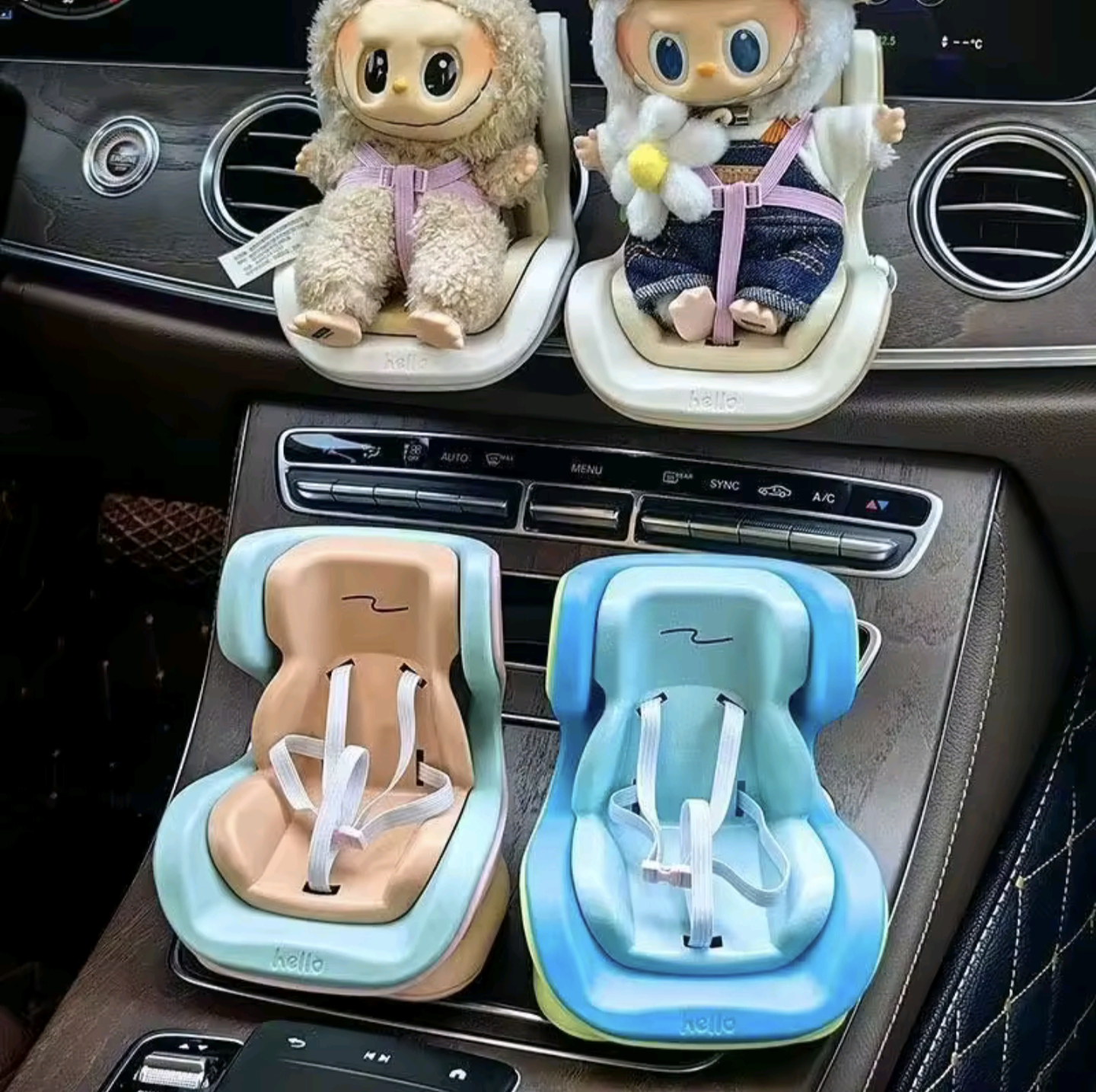 Labubu carseat Safety Seat