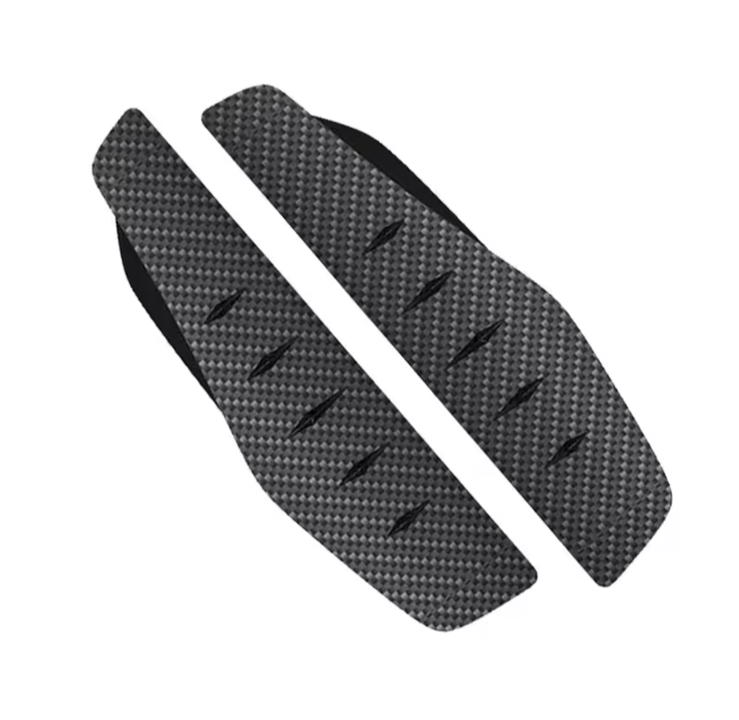 Car Rearview Mirror Rain Eyebrow Visor Spoiler Carbon Fiber