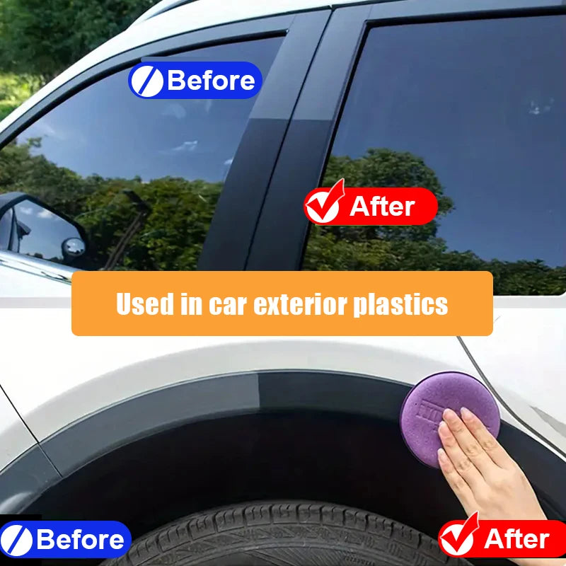 Car Plastic Restorer Back To Black Gloss Auto Interior Leather