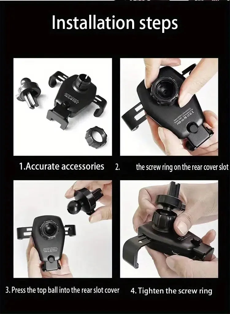 Wireless Car Charger Mobile Phone Holder