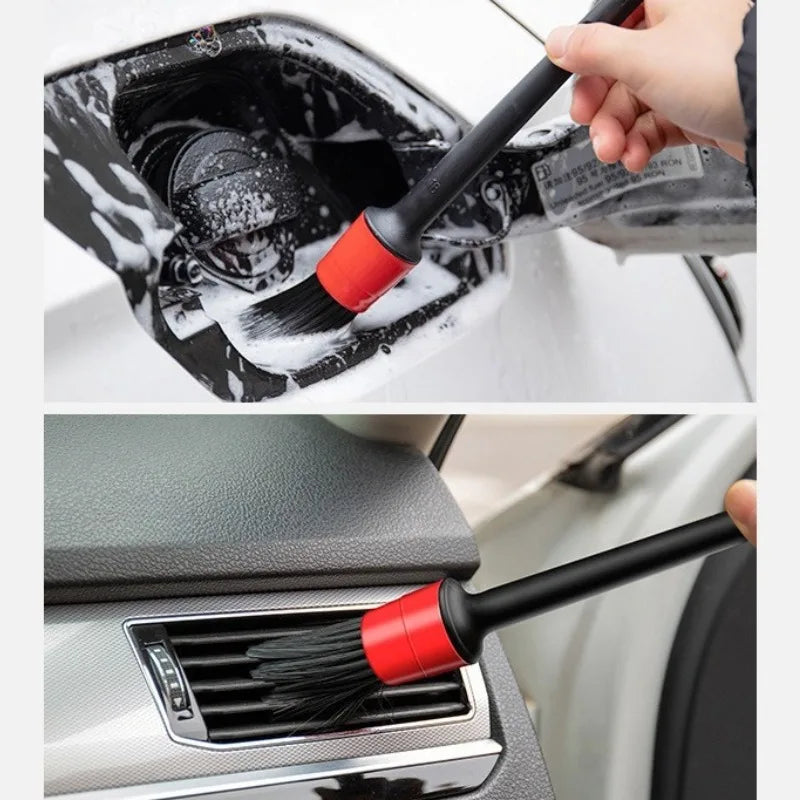 Car Cleaning Brush Kit Automotive Detail Brushes