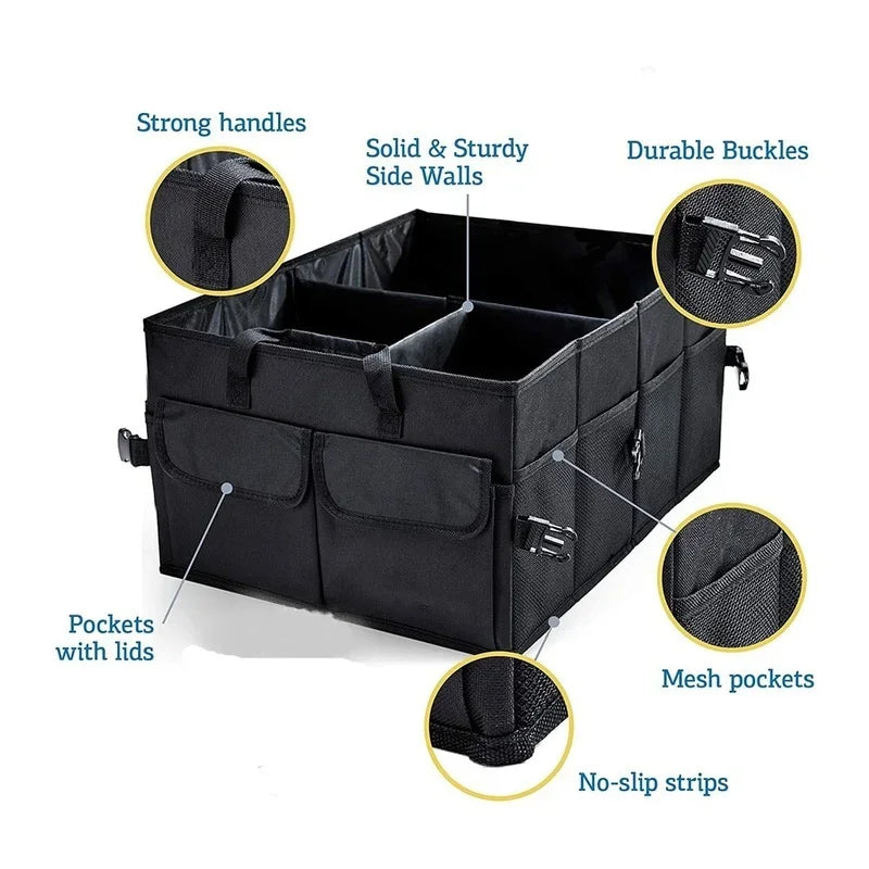 Big Capacity Car Storage Box Car Trunk Organizer