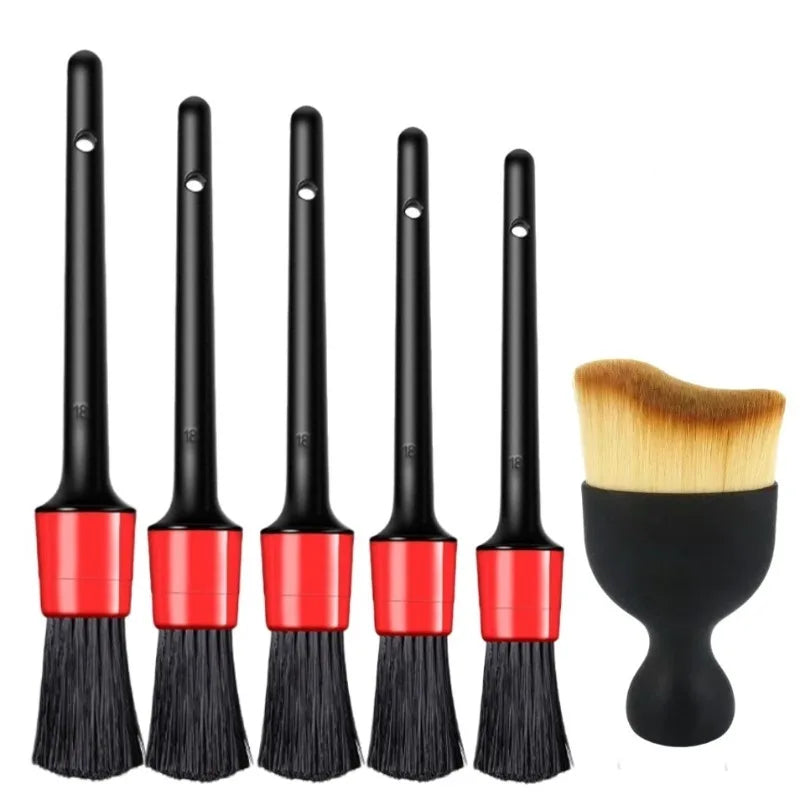 Car Cleaning Brush Kit Automotive Detail Brushes