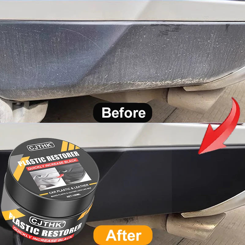 Car Plastic Restorer Back To Black Gloss Auto Interior Leather