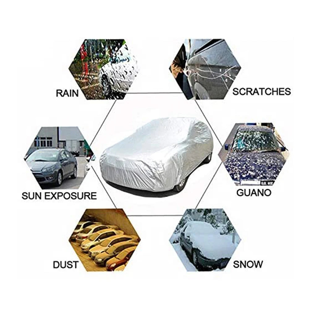 Universal Full Car Cover, Waterproof Car Cover Outdoor