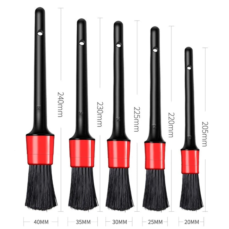 Car Cleaning Brush Kit Automotive Detail Brushes