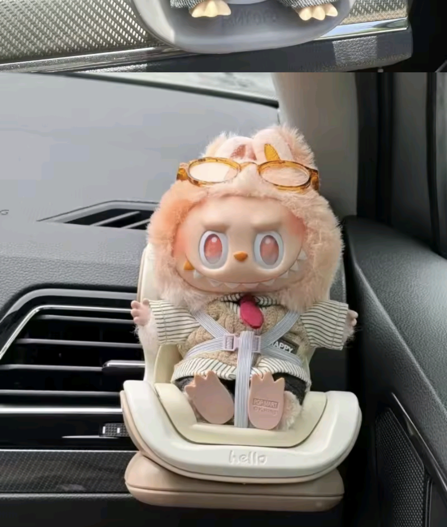 Labubu carseat Safety Seat