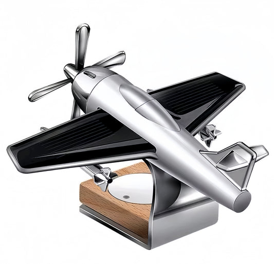 Car interior accessories solar airplane model center console decoration air freshener