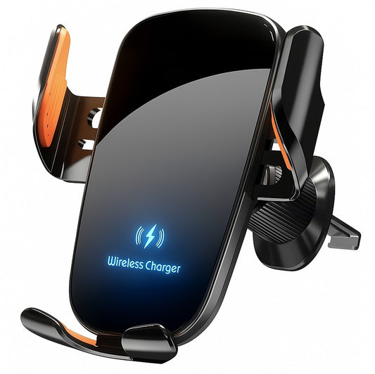 Wireless Car Charger Air Vent Fast Charging Phone Holder