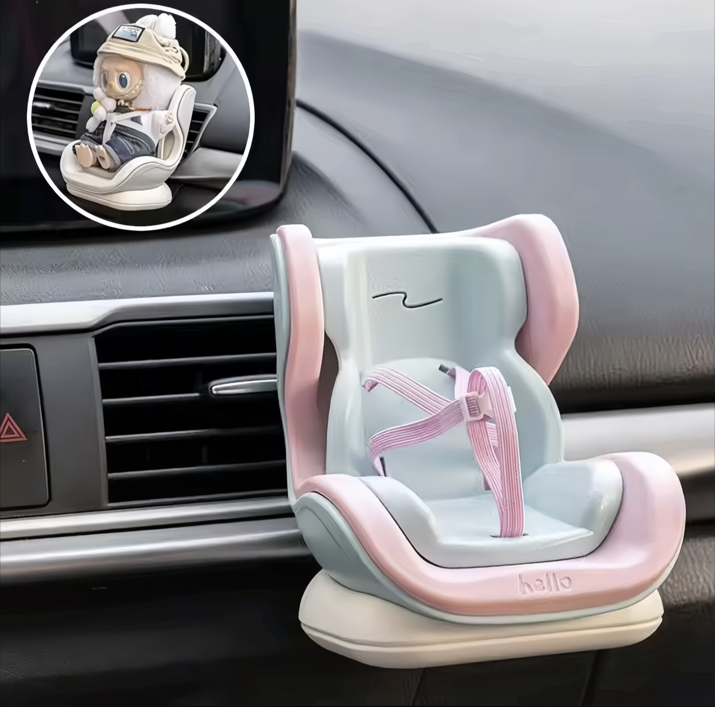 Labubu carseat Safety Seat