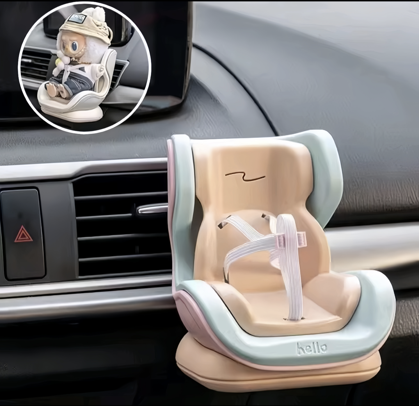 Labubu carseat Safety Seat