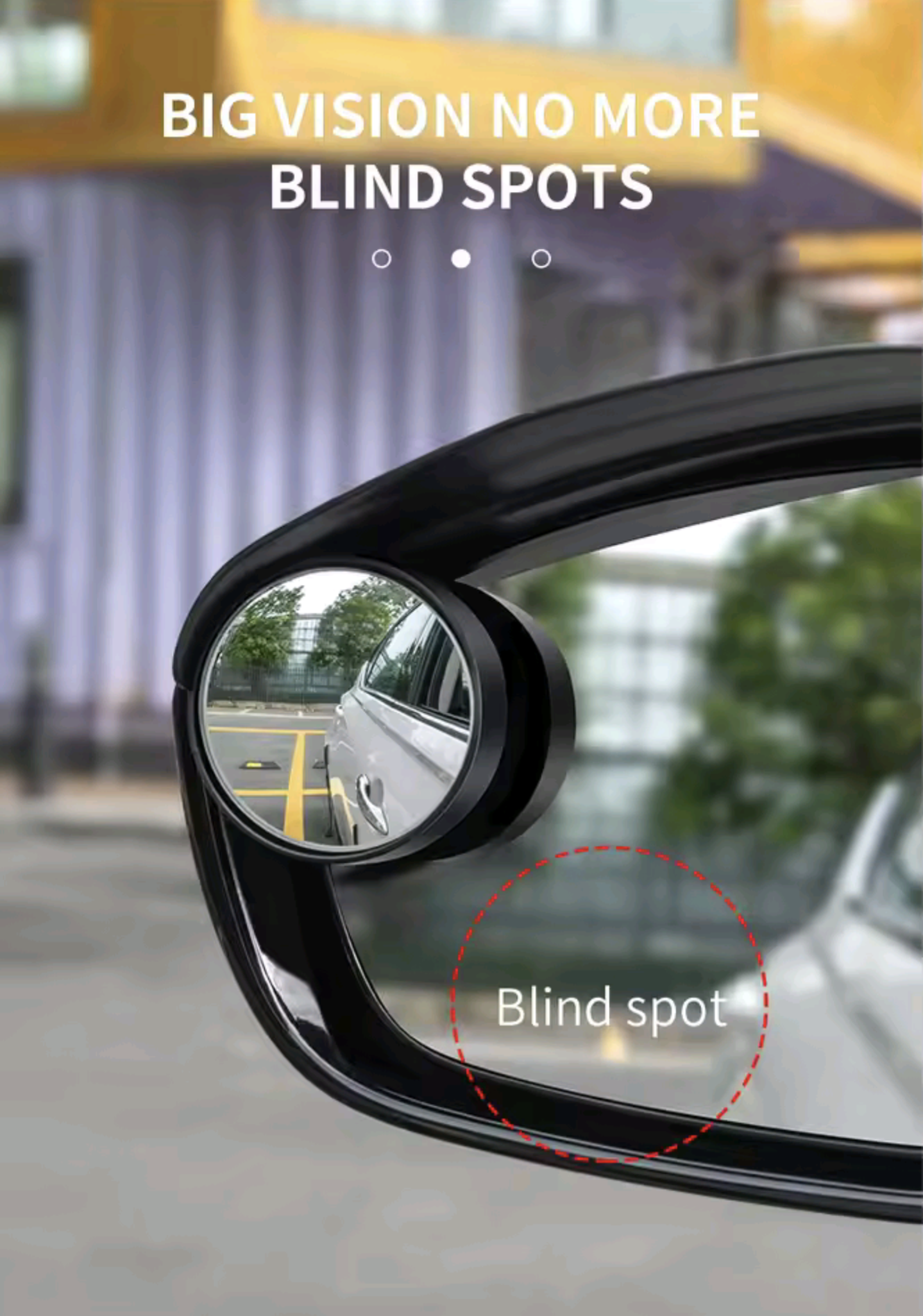 Carbon Fiber Textured Car Rearview Mirrors All-in-One Rain Eyebrow